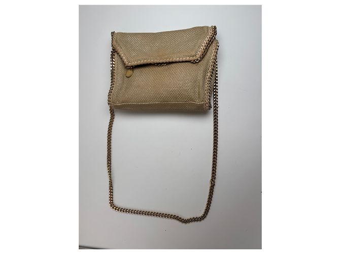 Stella Mc Cartney Borsa Falabella beige di Stella McCartney D'oro - vista 10