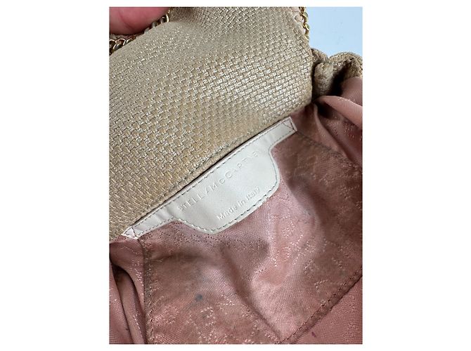 Stella Mc Cartney Borsa Falabella beige di Stella McCartney D'oro - vista 12