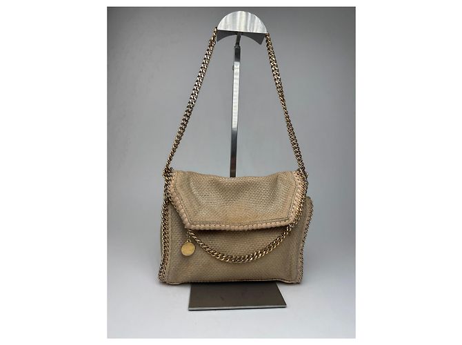 Stella Mc Cartney Borsa Falabella beige di Stella McCartney D'oro - vista 6