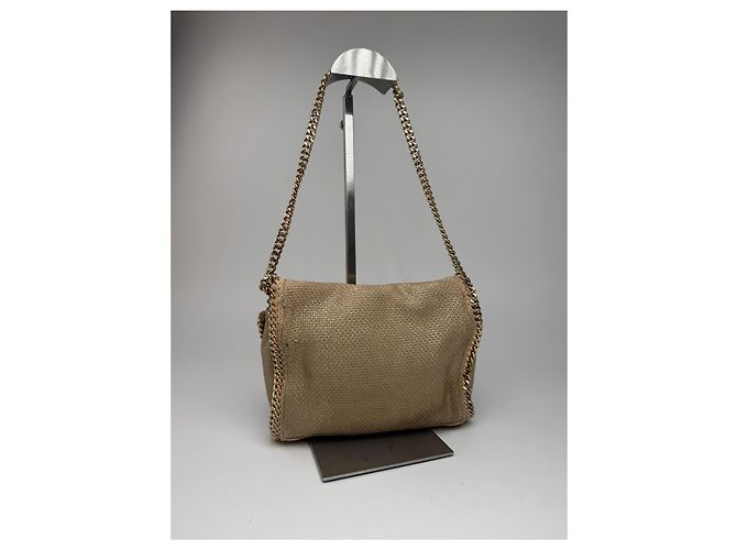 Stella Mc Cartney Borsa Falabella beige di Stella McCartney D'oro - vista 7