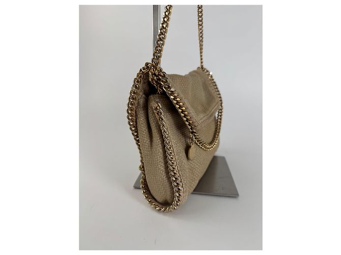 Stella Mc Cartney Borsa Falabella beige di Stella McCartney D'oro - vista 8
