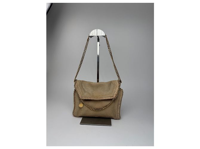 Stella Mc Cartney Borsa Falabella beige di Stella McCartney D'oro - vista 9
