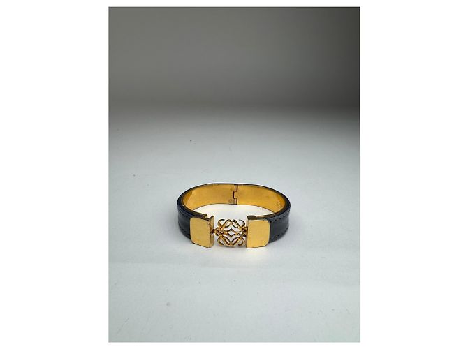 Bracciale Vintage Loewe Anagramma Oro Blu D'oro - vista 10