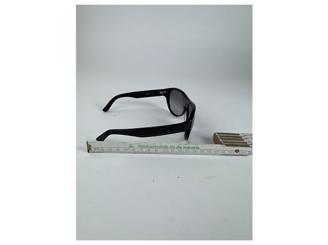 Occhiali da sole vintage Jil Sander neri Nero - vista 8
