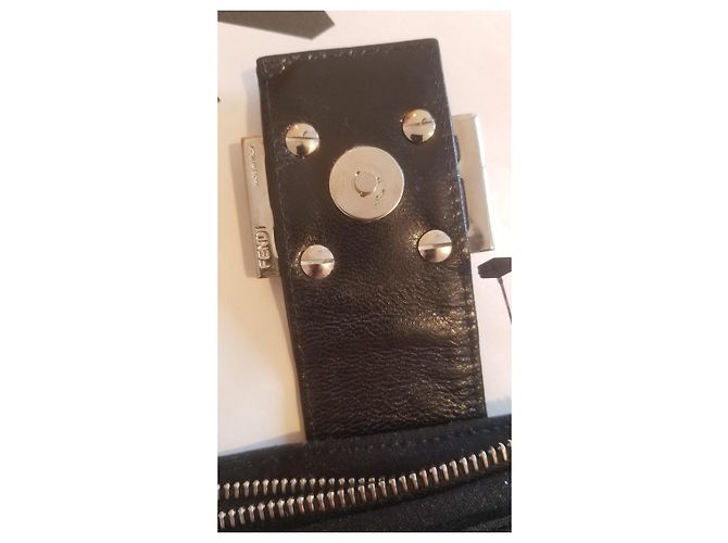Borsa Fendi Baguette Nera Nero - vista 7
