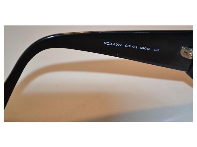 Gafas de sol Versace 4027 negras Negro - vista 9