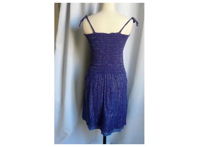 ISABEL MARANT ETOILE Trägerkleid Smoke T36 Violett - Ansicht 4