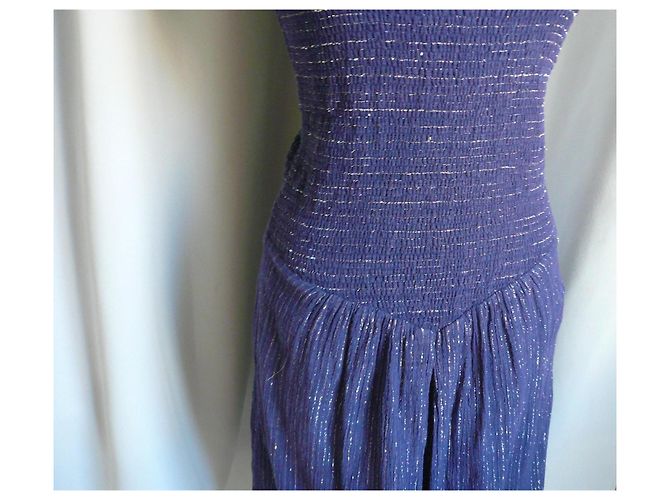 ISABEL MARANT ETOILE Trägerkleid Smoke T36 Violett - Ansicht 5