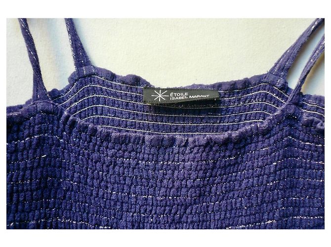 ISABEL MARANT ETOILE Trägerkleid Smoke T36 Violett - Ansicht 6