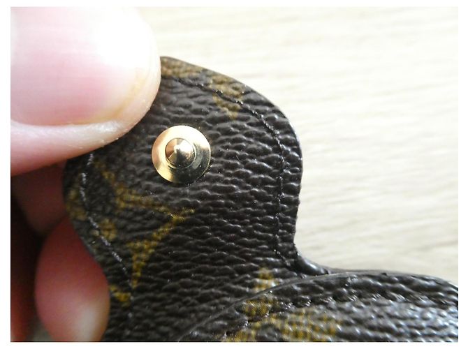 estuche de gafas Louis Vuitton Castaño - vista 3
