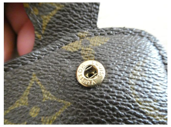 estuche de gafas Louis Vuitton Castaño - vista 4