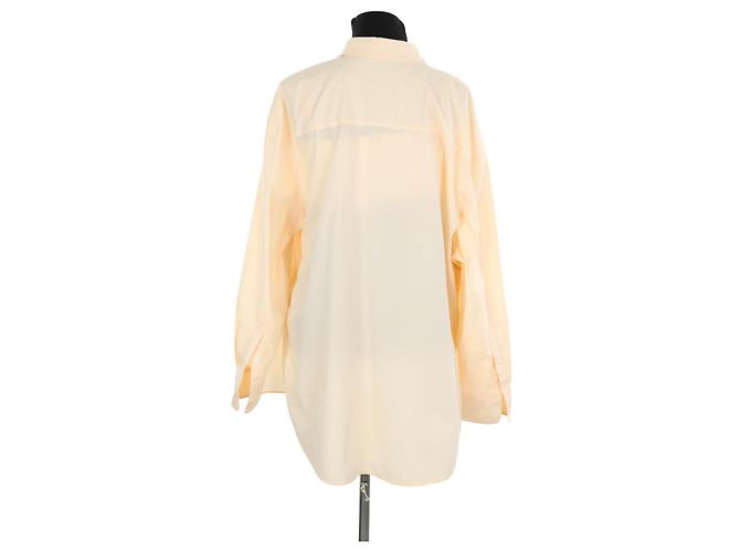 Autre Marque Camisa de algodón naranja - vista 5