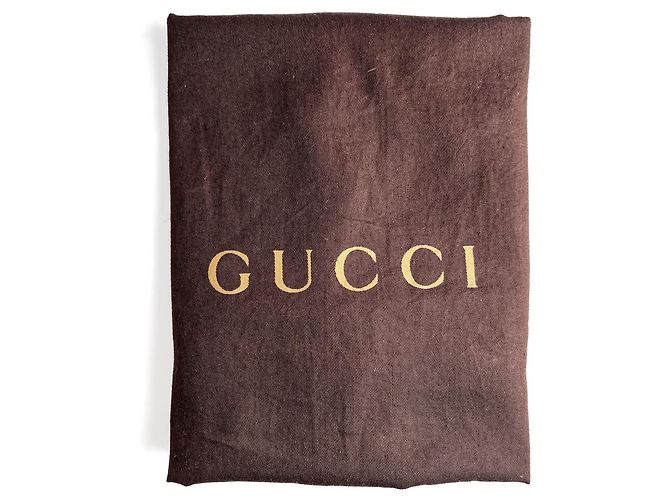 Gucci Borsa a tracolla in suede Tribeca beige - vista 13