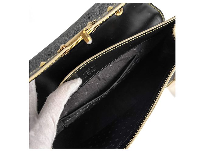 Louis Vuitton Borsa a spalla in pelle Suhali nera Nero - vista 10