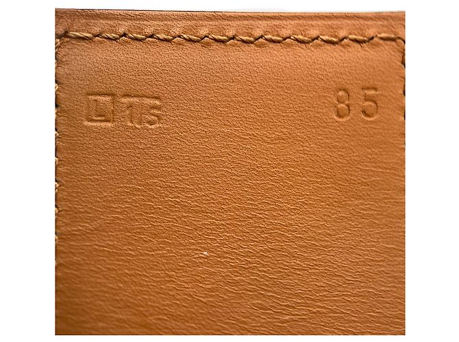 Hermès Collier de Chien 50 Breiter Leder Gürtel 65 Schwarz - Ansicht 7