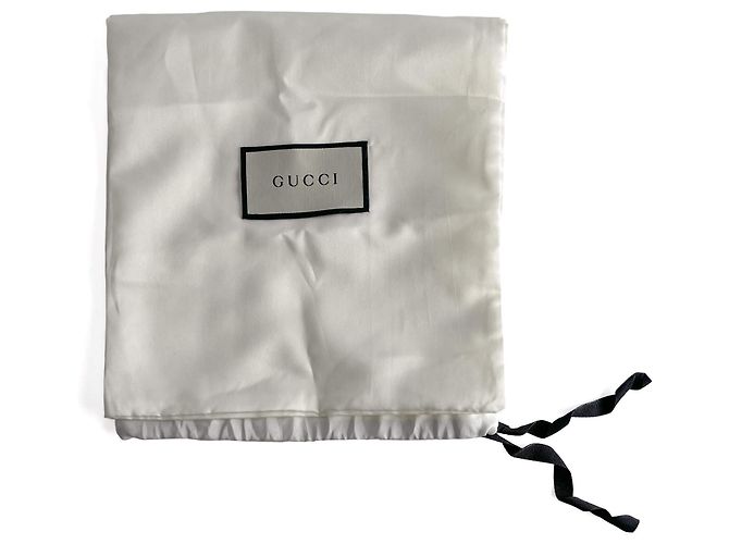 Gucci Clutch in metallo con ricamo in broccato multicolore - vista 14