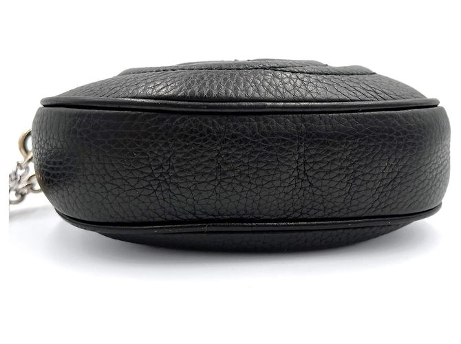 Gucci Cámara de Cuero Disco Soho Bandolera Negra Negro - vista 9