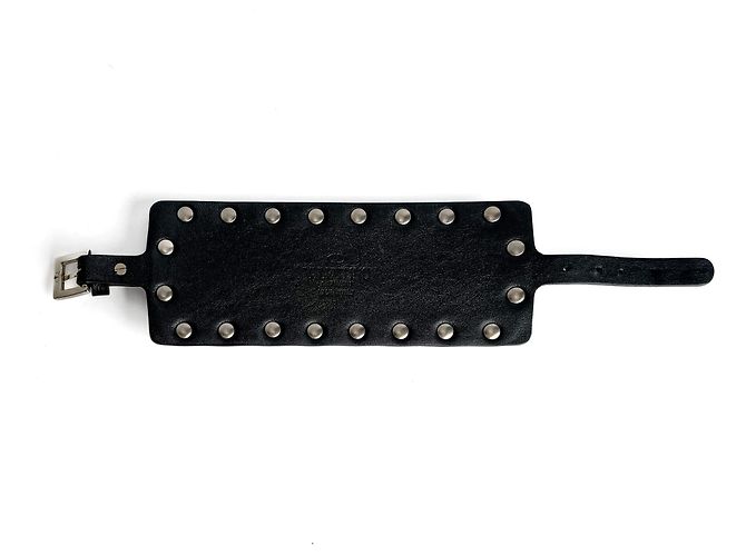 Valentino Garavani Bracciale in pelle Rockstud bicolore Multicolore - vista 5