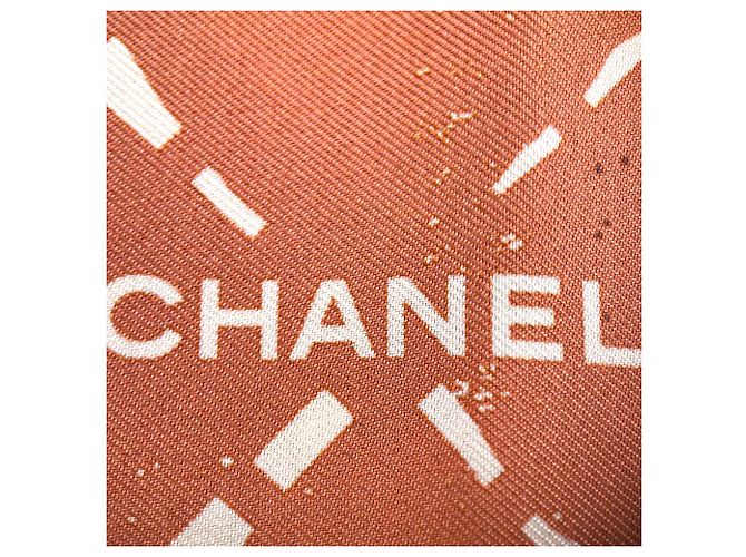 Chanel CC Seidenschal Staubrosa - Ansicht 9
