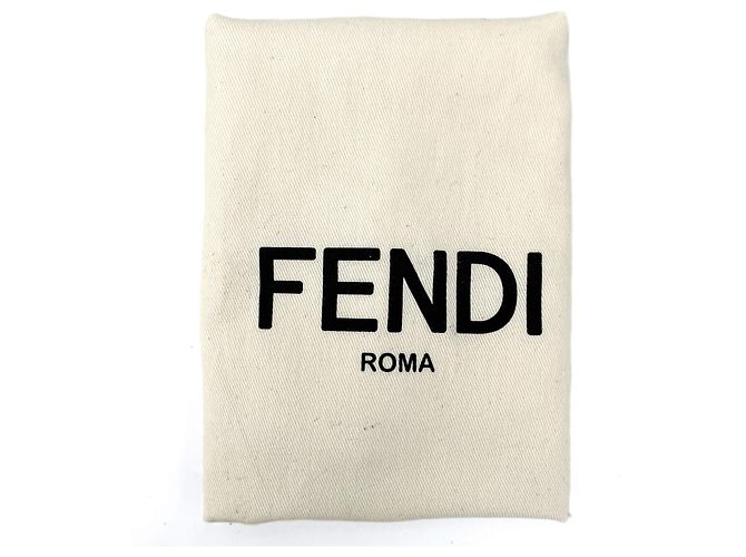 Fendi Pumps in pelle e tessuto 39 Jacquard marrone Multicolore - vista 13