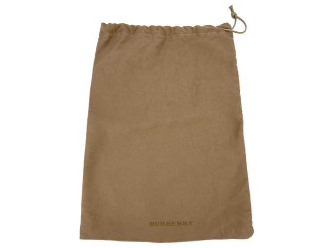 Burberry Borsa a tracolla in tela a quadri beige Archive Rosso - vista 12