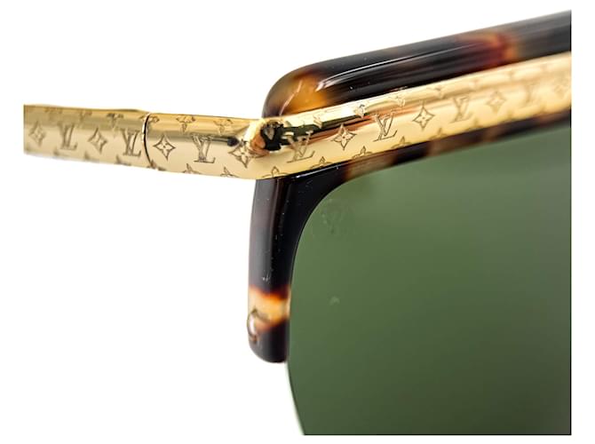 Louis Vuitton Acetat-Sonnenbrille Easy Reader Monogram Braun - Ansicht 11