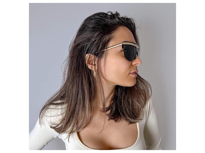 Louis Vuitton Acetat-Sonnenbrille Easy Reader Monogram Braun - Ansicht 3