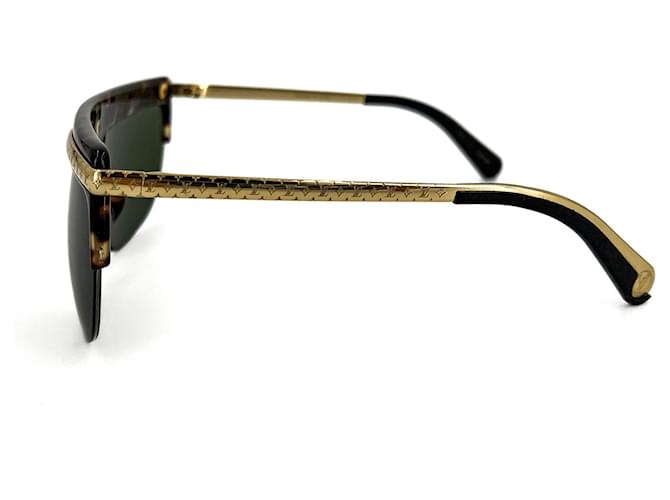 Louis Vuitton Acetat-Sonnenbrille Easy Reader Monogram Braun - Ansicht 8