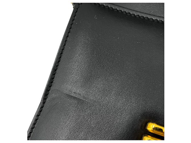 Etro Borsa a spalla in pelle arcobaleno nera Nero - vista 11