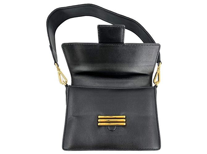 Etro Borsa a spalla in pelle arcobaleno nera Nero - vista 12