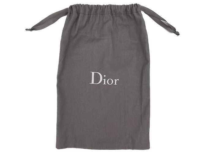 Dior Sandali espadrilles ricamati in tela 40 rosa polveroso - vista 12