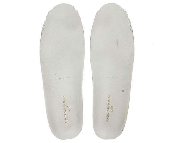 Louis Vuitton Leder-Sneaker mit Socken 39 Monogram Weiß - Ansicht 11
