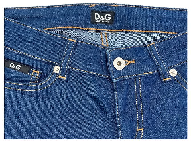 Dolce & Gabbana Jeans Slim Pants 25 Blu - vista 4