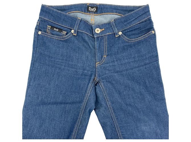 Dolce & Gabbana Jeans Slim Pants 25 Blu - vista 5
