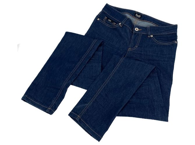 Dolce & Gabbana Jeans Slim Pants 25 Blu - vista 6