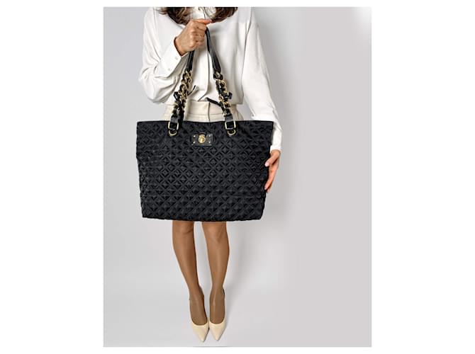 Marc Jacobs Borsa a spalla in nylon nera Nero - vista 2