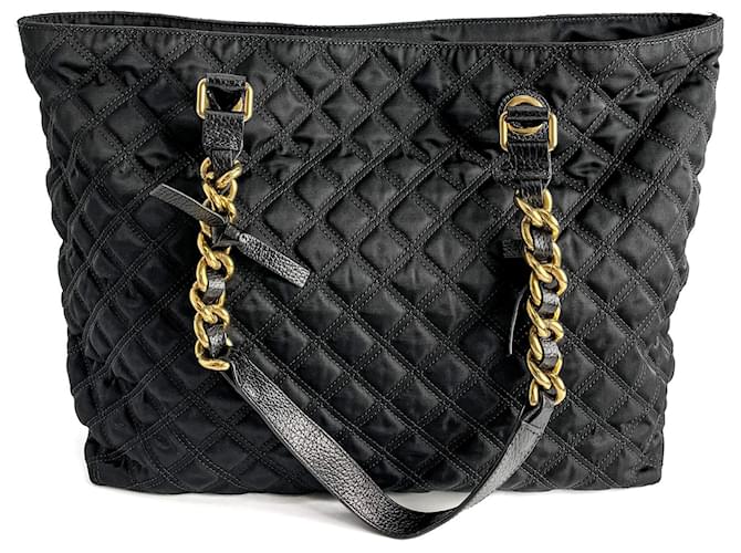 Marc Jacobs Borsa a spalla in nylon nera Nero - vista 4