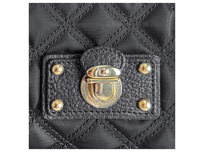 Marc Jacobs Borsa a spalla in nylon nera Nero - vista 8