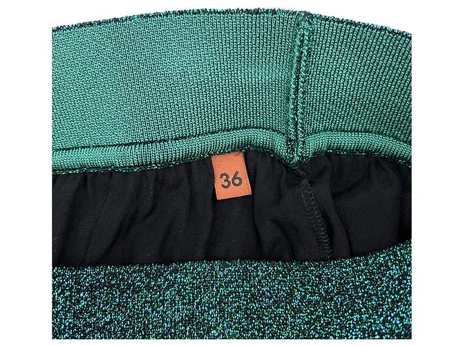 Missoni Lurex-Stoffrock 36 Metallisch - Ansicht 10