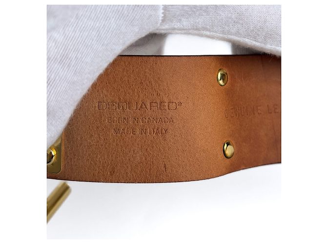 Autre Marque Bracciale in pelle 18 CM Nero - vista 9