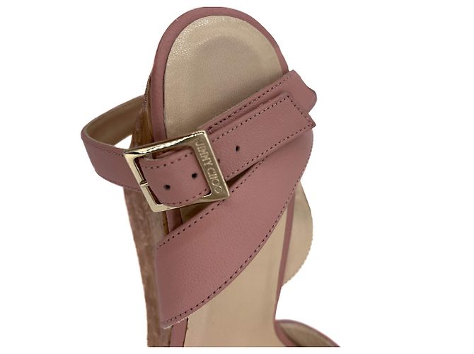 Jimmy Choo Sandali in pelle 38 Rosa ballet - vista 10