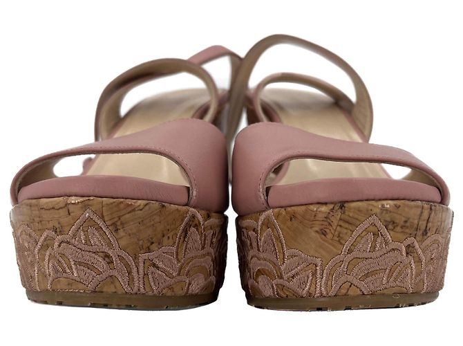 Jimmy Choo Sandali in pelle 38 Rosa ballet - vista 5