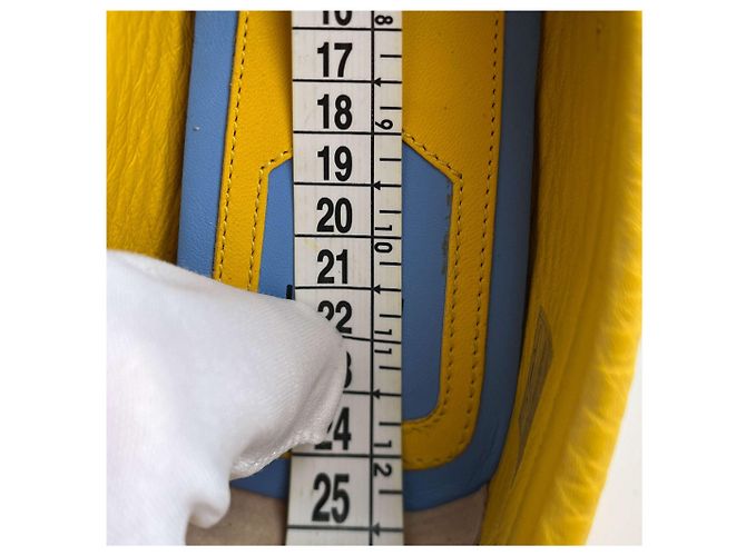 Fendi Mocassino in pelle Baguette 38 1/2 Giallo - vista 9