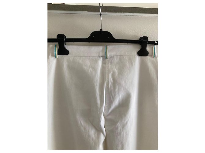 Pantalones Missoni 622 DC45 Blancos Algodón - vista 5