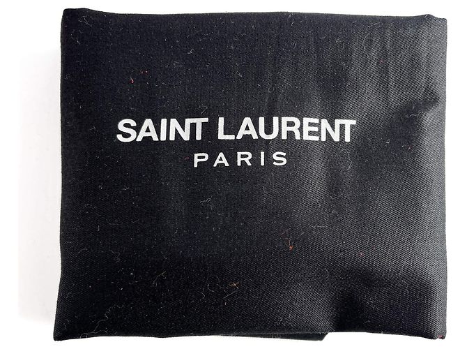 Saint Laurent Borsa a tracolla in pelle Chyc rosa - vista 11