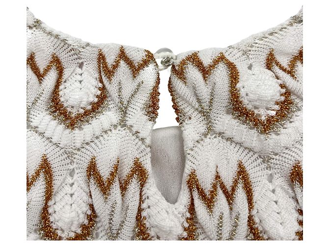 Missoni Bicolor Lurex Kleid für Kinder Mehrfarben - Ansicht 5
