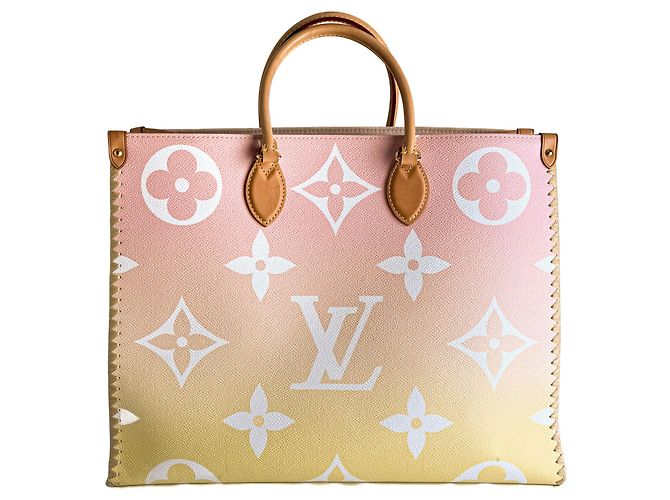 Louis Vuitton Onthego GM Par le Sac de Plage en Toile Monogram Géant Multicolore - vue 5
