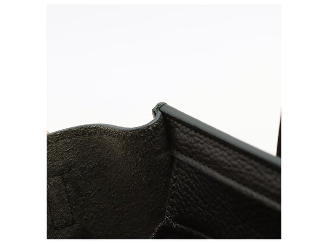 Luggage Céline Borsa in pelle di vitello nano drumato 2-in-1 a tracolla verde militare - vista 14
