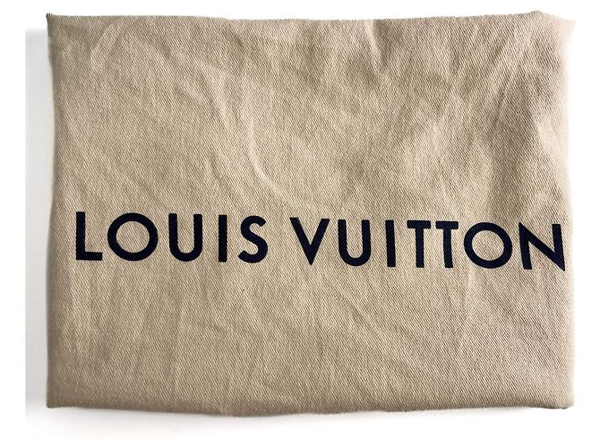 Louis Vuitton Saint Placide Borsa a tracolla in pelle con patta Monogram Rosso - vista 14