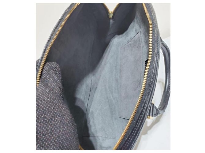 PRADA Saffiano Lux Grande Galleria Double Zip Tote Nero - vista 5